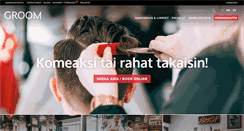 Desktop Screenshot of groom.fi