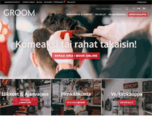 Tablet Screenshot of groom.fi