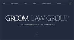 Desktop Screenshot of groom.com