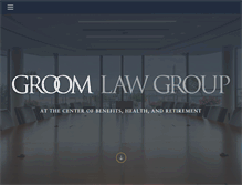 Tablet Screenshot of groom.com